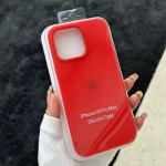 Phone &Uuml;mbris "Silicone Plastic Pack" Apple iPhone 12 Pro Punane (in package)