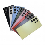 Galinis dangtelis suderinamas su Samsung S918 S23 Ultra / kreminė / (su kameros lę&scaron;iu) OEM