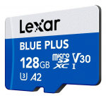 Lexar Micro SDXC 128GB UHS-I m&auml;lukaart adapteriga