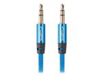 Lanberg Jack 3.5mm laidas 1m mėlynas