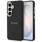 Guess Saffiano Peony Embossed Ring MagSafe &uuml;mbris Samsung Galaxy S26+ must