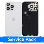 Tagakaas, mis sobib Apple iPhone 15 Pro Maxiga / valge titaan / (Service Pack)