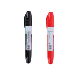 Topwrite kahe otsaga tahvlimarkerite komplekt, 2 tk, mustad / punased