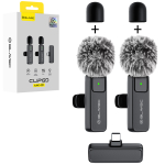 Blavec MK-01 ClipGo klambermikrofonid, 2 tk, USB-C (LMMK01-B) (v&auml;rv: must)