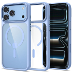 Tech-Protect Magmat MagSafe CC &uuml;mbris mudelile iPhone 17 Pro Max / 18 Pro Max &ndash; l&auml;bipaistev helesinine
