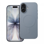 SILICONE MAG COVER (big hole) &Uuml;mbris compatible with MagSafe jaoks IPHONE 17 light sinine