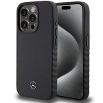 Mercedes Smooth Leather &uuml;mbris jaoks iPhone 15 Pro - must