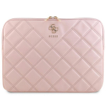 Guess Quilted 4G &uuml;mbris jaoks a 14" laptop - roosa