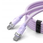 Orico CDX 60W 3A Toide Delivery USB-C - USB-C 1m Kaabel - lilla