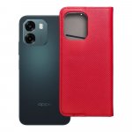 Klappkaanega Smart Case Book &uuml;mbris Oppo A6 jaoks, punane