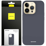 Spacecase silikoninis dėklas iPhone 14 Pro juodas