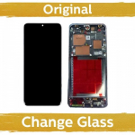 LCD ekranas suderinamas su Huawei P60 Pro su rėmeliu / juodas / (Atnaujintas: Kinija)