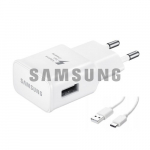 Įkroviklis Samsung TA200NWE baltas 15W (incl. packing) + Type-C laidas / 100% Genuine /