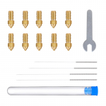 ELEGOO Neptune 4 / 4 Pro Messingd&uuml;&uuml;side komplekt (0.2 mm x2, 0.4 mm x4, 0.6 mm x2, 0.8 mm x2)