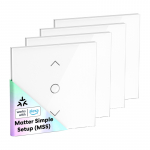 MEROSS MRS100MA(EU) nutikas Wi-Fi (Matter) ruloo l&uuml;liti (4 tk)