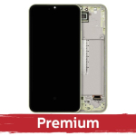LCD Display Compatible With Samsung A346 A34 5G with Frame / Lime / OEM