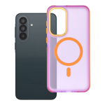 Case for Samsung A36 / A37 Forcell F-Protect Vivid Premium compatible with MagSafe purple