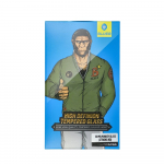 5D Mr. Monkey Glass - Apple iPhone 7/8 valge (Strong HD)