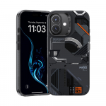 Benks Magnetinis Mecha serijos dėklas Iphone 16 Plus juodas