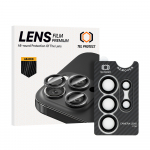 Grūdintas stiklas Tel Protect 3D objektyvo Aramid serija kamerai Samsung Galaxy S25 Ultra (5 objektyvai)