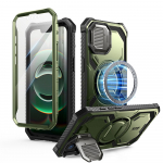 IBLSN Armorbox Mag MagSafe Supcase &Uuml;mbris jaoks iPhone 16e - olive