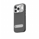Moshi Kameleon MagSafe &uuml;mbris seadmele iPhone 17 Pro, tugijala funktsiooniga, Midnight Gray v&auml;rvitoonis