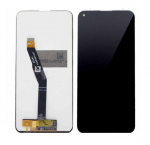 Ekranas Huawei P40 Lite E/Y7p 2020/Play 3 su lietimui jautriu stikliuku Black ORG