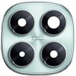 Xiaomi Redmi Note 14 Pro 4G kameros stikliukas su rėmeliu Green ORG