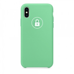 Dėklas "Silicone Case" skirtas iPhone XR / Spearmint / su įpakavimu