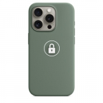 Telefono dėklas "Silicone Case v2" iPhone 15 Pro / Cypress / su pakuote