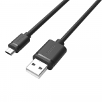 UNITEK Y-C451GBK USB kabelis 1 m USB 2.0 USB A Micro-USB B Juoda