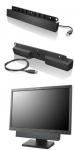 Lenovo USB Soundbar Juoda 2.0 kanalai 2,5 W