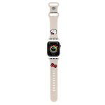Hello Kitty silikoonist Kitty Head rihm Apple Watch 38/40/41mm - beež