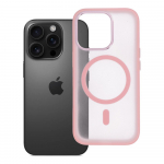 &Uuml;mbris iPhone 16 PRO Flexline Mag Cover, &uuml;hilduv MagSafe-ga, roosa