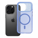 Aurora &uuml;mbris mudelile iPhone 16 Pro, MagSafe'iga &uuml;hilduv &ndash; sinine