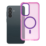 Case for Samsung A36 / A37 Forcell F-Protect Vivid Premium compatible with MagSafe pink