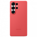 Samsung Silicone &Uuml;mbris jaoks Samsung Galaxy S25 Ultra Punane