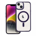 COLOR EDGE MAG COVER &Uuml;mbris compatible with MagSafe jaoks IPHONE 14 deep lilla