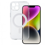 TEL PROTECT MagSilicone &Uuml;mbris jaoks Iphone 14 l&auml;bipaistev