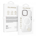 Liavec Hybrid Magsafe Clear &Uuml;mbris jaoks Iphone 15