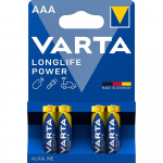 VARTA &scaron;arminė baterija R3 (AAA) Longlife Power, 4 vnt.