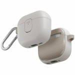 Uniq Clyde Lock &Uuml;mbris jaoks AirPods 4 - Beige