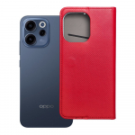 Klappkaanega Smart Case Book &uuml;mbris Oppo Reno 15 jaoks, punane