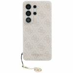 GUESS &uuml;mbris for SAMSUNG S26 Ultra GUHMS26LGF4GPI (PU 4G Classic Logo with Charm) roosa
