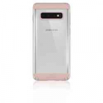 WD "INNOCENCE CLEAR" dėklas SAMSUNG GALAXY S10 rožinis auksinis