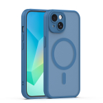 Mag Matt dėklas iPhone 14 6,1" tamsiai mėlynas