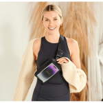 Case-Mate Phone Belt Bag telefonikott risti &uuml;le keha v&otilde;i v&ouml;&ouml;l kandmiseks, must