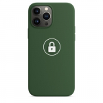 Dėklas "Silicone Case v2" skirtas iPhone 13 Pro Max / Clover / su įpakavimu