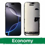 Ekranas skirtas iPhone 16 Pro Max juodas (INCELL / Economy) /*Removable IC*/