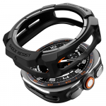 Spigen Rugged Armor &uuml;mbris mudelile Samsung Galaxy Watch Ultra 47 mm &ndash; mattmust